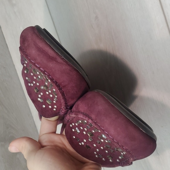 Vionic Women Athens Leather Embellished Loafer Slip on shoes sz 8.5 - Picture 5 of 13